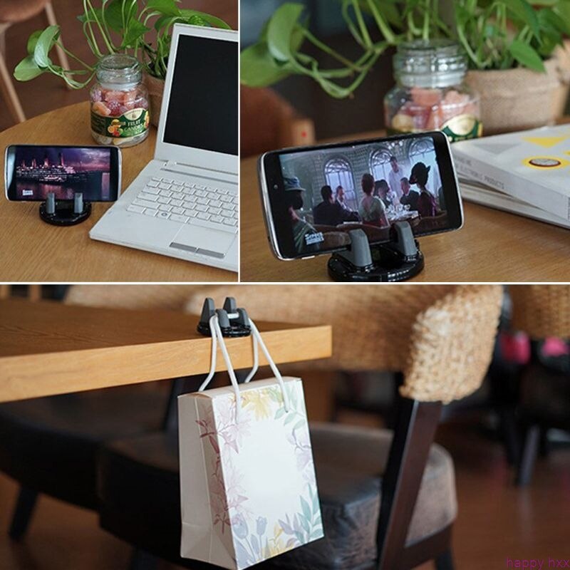 Auto Telefoon Houder Stands Draaibaar Ondersteuning Anti Slip Mobiele 360 Graden Mount Dashboard GPS Navigatie Universele Auto Accessoires