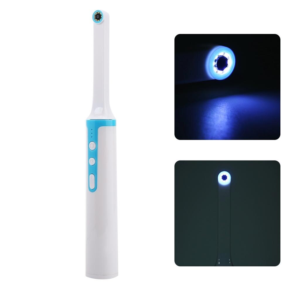 1080P 2MP CMOS High Definition Wireless WIFI Dental Intraoral Camera 8 LED Waterproof Oral Endoscope USB Cable Mouth Inspection