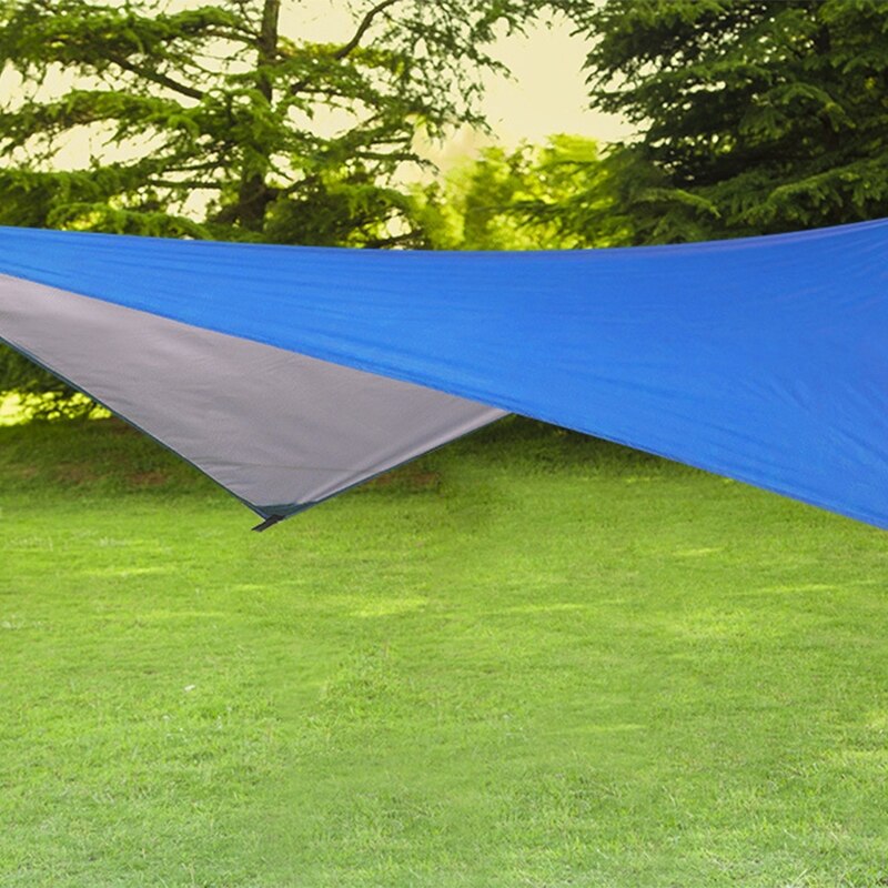 2 in 1 Lightweight Portable Outdoor Camping Hammock Mosquito Net Hammock Tent With Waterproof Canopy Awning Netting Set girls lo