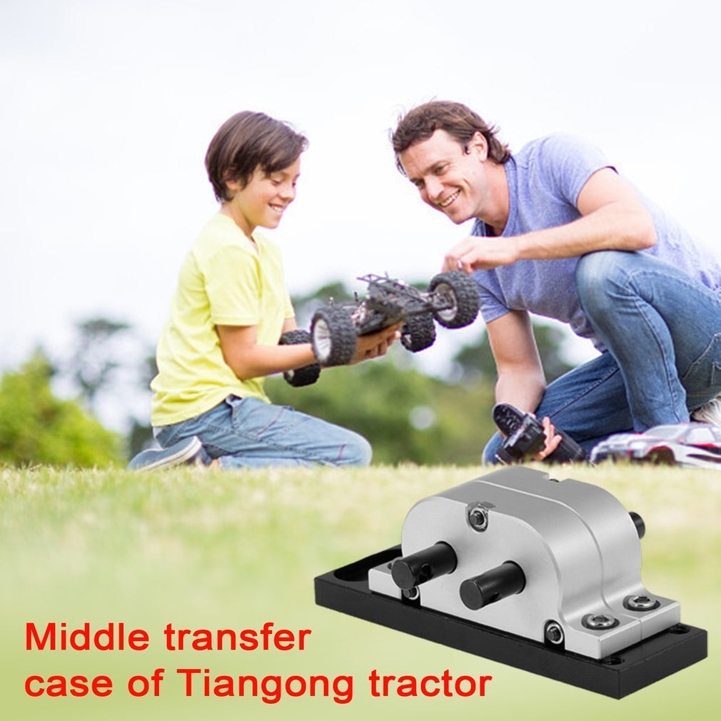 Overbrengingsverhouding Metal Transfer Case Afstandsbediening Auto Accessoires High Performance Onderdelen Rc Gemodificeerde Auto Voor Tamiya Truck
