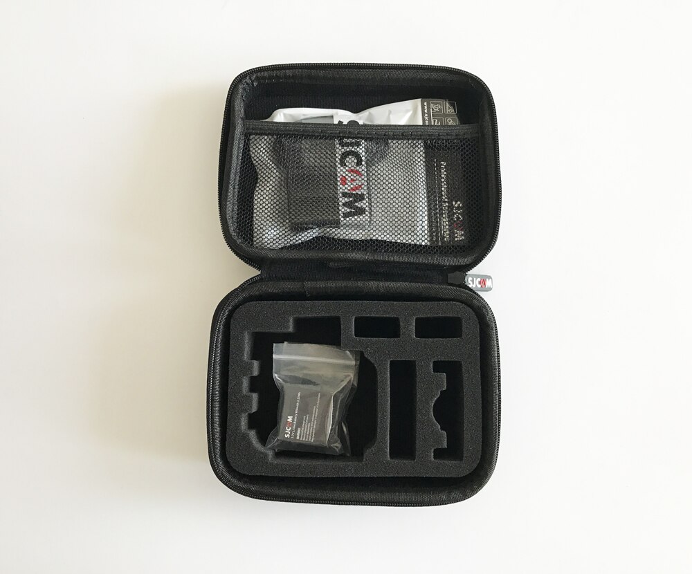 Originele 2 STUKS Batterij 900mAh Oplaadbare Li-Ion Batterij + Dual Charger + SJCAM Medium Size Opbergdoos Voor SJ4000 SJ5000 Serie