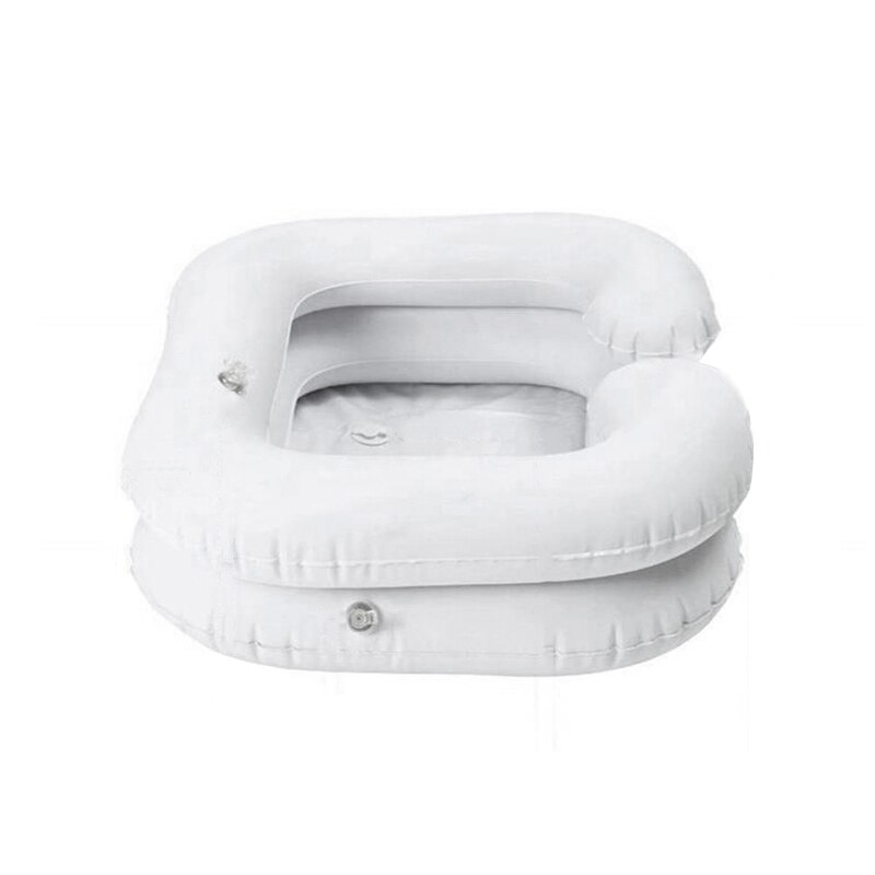 Lavabo gonflable pour lavage des cheveux, shampoing, outil Portable pour les patients, soins des enfants: Default Title