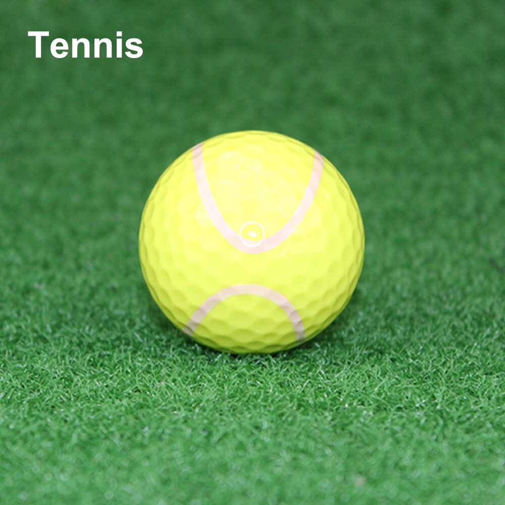 Balle de Golf en caoutchouc, 1 pièce, deux pièces, Sport de plein air, Baseball, Tennis, Football, billard, compétition d&#39;entraînement: tennis