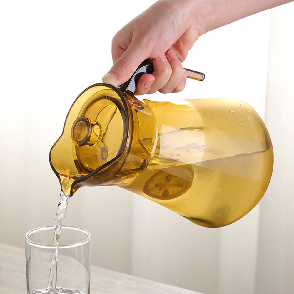 1Pc Water Pitcher Simple Drank Pot /Koud Water Jug Vruchtensap Pot Ketel Theepot Voor Picknick