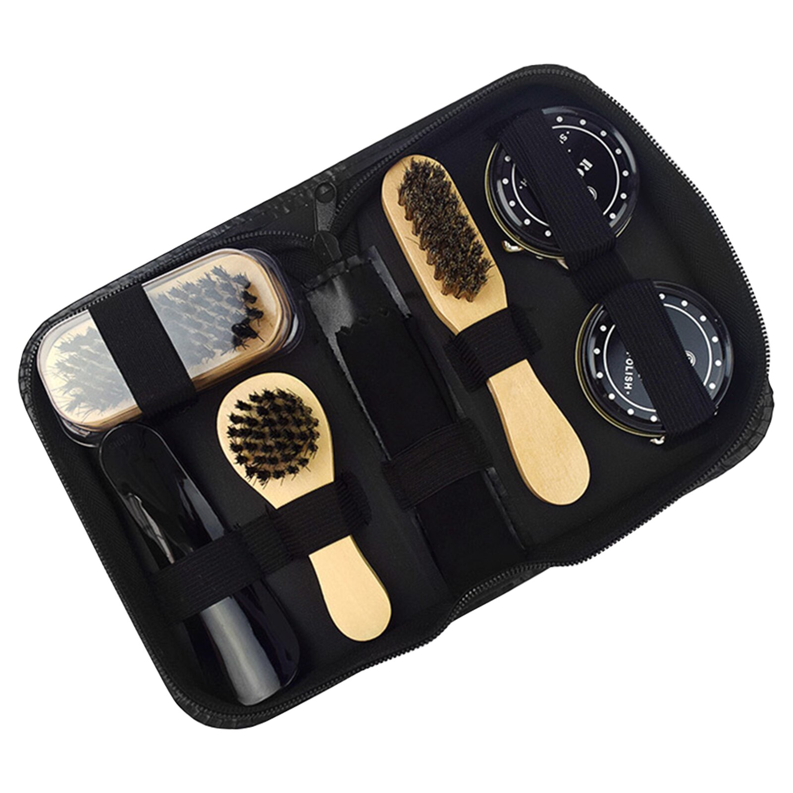 Schoensmeer Kit Spons Draagbare Borstels Schoonmaken Tool Met Case Vaderdag Huishouden Laarzen Care Doek Verjaardag Sneakers