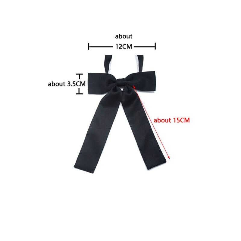 JK Bow Tie Uniform Accessories Japanese High School Girls Neck Rope Butterfly Knot Cravat Preppy Chic