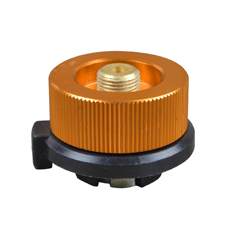 Adaptador de llenado de cilindro para exteriores asiático, estufa de Gas para acampar, adaptador de recarga de Gas, accesorios de conector de horno de tanque de Gas