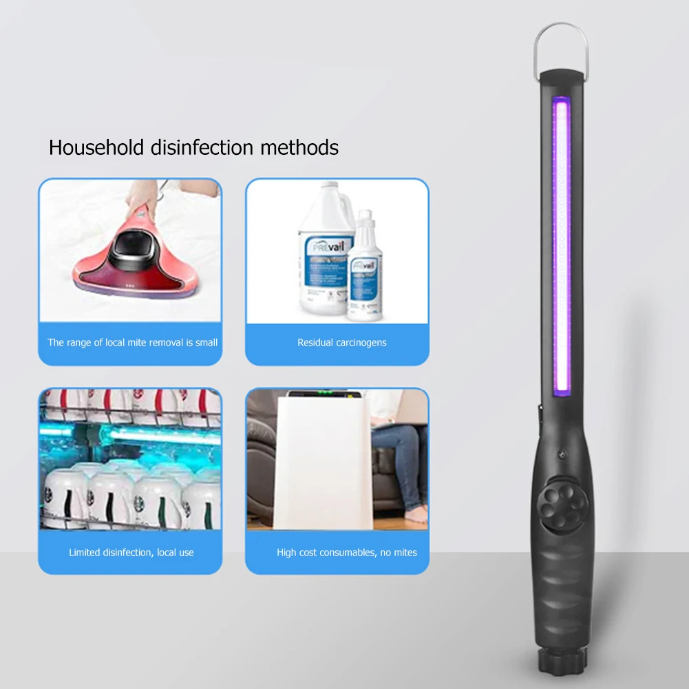 LED Haushalt UV Sterilisator Desinfektion Licht Handheld Sterilisieren Instrumental Stick Kleine Desinfektion Lampe Hause Gerät