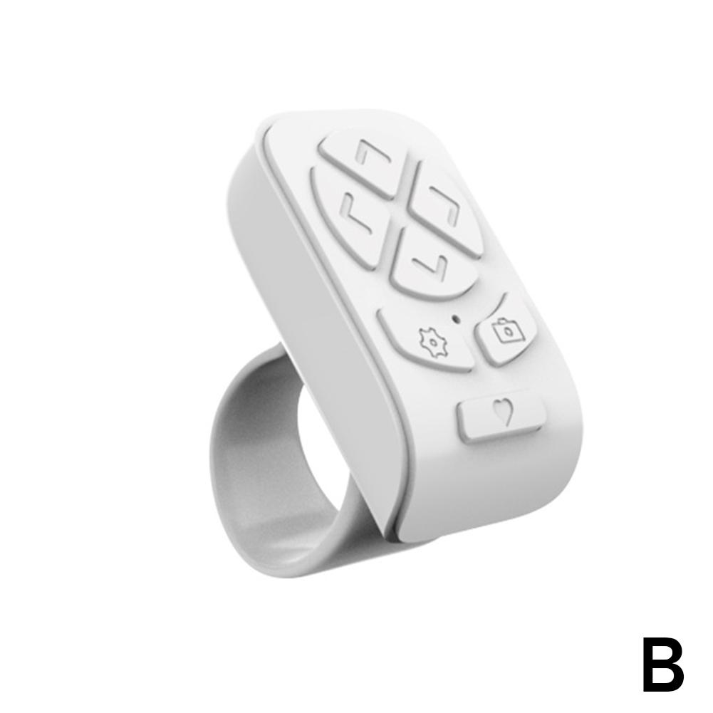 Pilot zdalnego sterowania do TikTok Page Turner dla aplikacji Kindle Kamera Bluetooth Nagrywanie wideo Zdalne przewijanie dla wszystkich telefonów: YELLOW