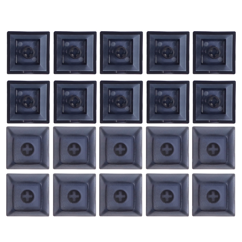 DSA 1U Keycap Set PBT Blank Keycaps DSA Profile 1U Height Keycap Set For Gaming Mechanical Keyboard 20PCS: Amber