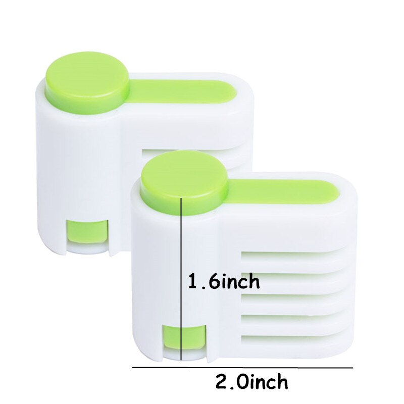 LMETJMA 2pcs/set 5 Layers Cake Leveler Cutter Adjustable Cake Cutter Leveler Slicer Fixator DIY Bread Cutter Slicer Cake Tools
