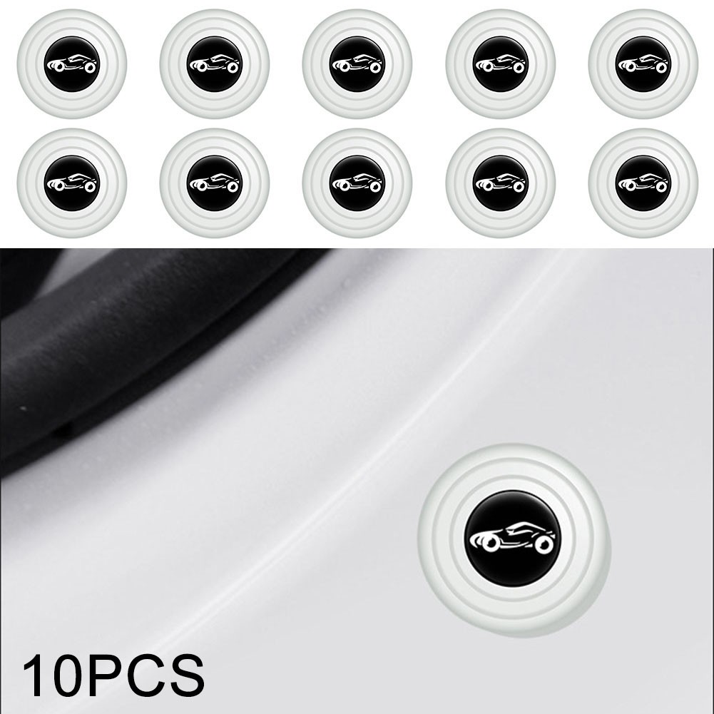 10 Stuks Auto Deur Anti-Collision Pakking Siliconen Lichtgevende Geluidsisolatie En Schokabsorberende Pakking Geschikt Voor Auto pakking Onderdelen