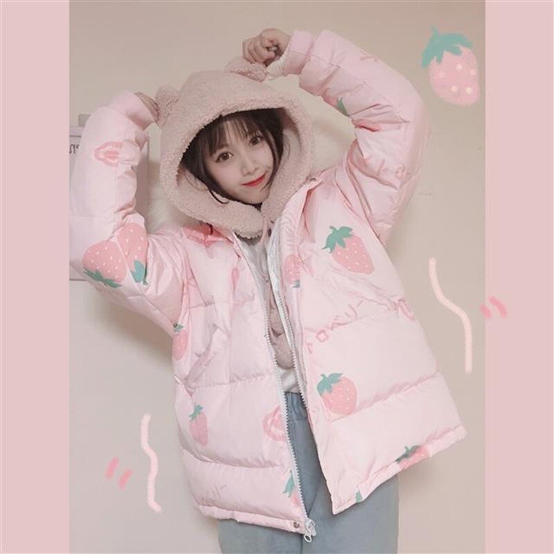 Veste D'automne Imperméable Pour Femmes Et Adolescentes - Style Kawaii - Coupe Ajustée