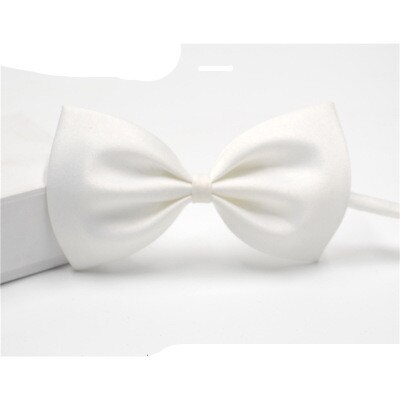 Corbatas de mariposa para hombre y niña, pajarita para boda para , accesorios de lazo liso caramelo,: M