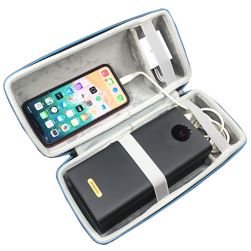 Newest EVA Hard Case For ROMOSS PEA60 Power Bank 60000mAh Quick Charge Powerbank 60000 mAh External Battery Charger for iPhone