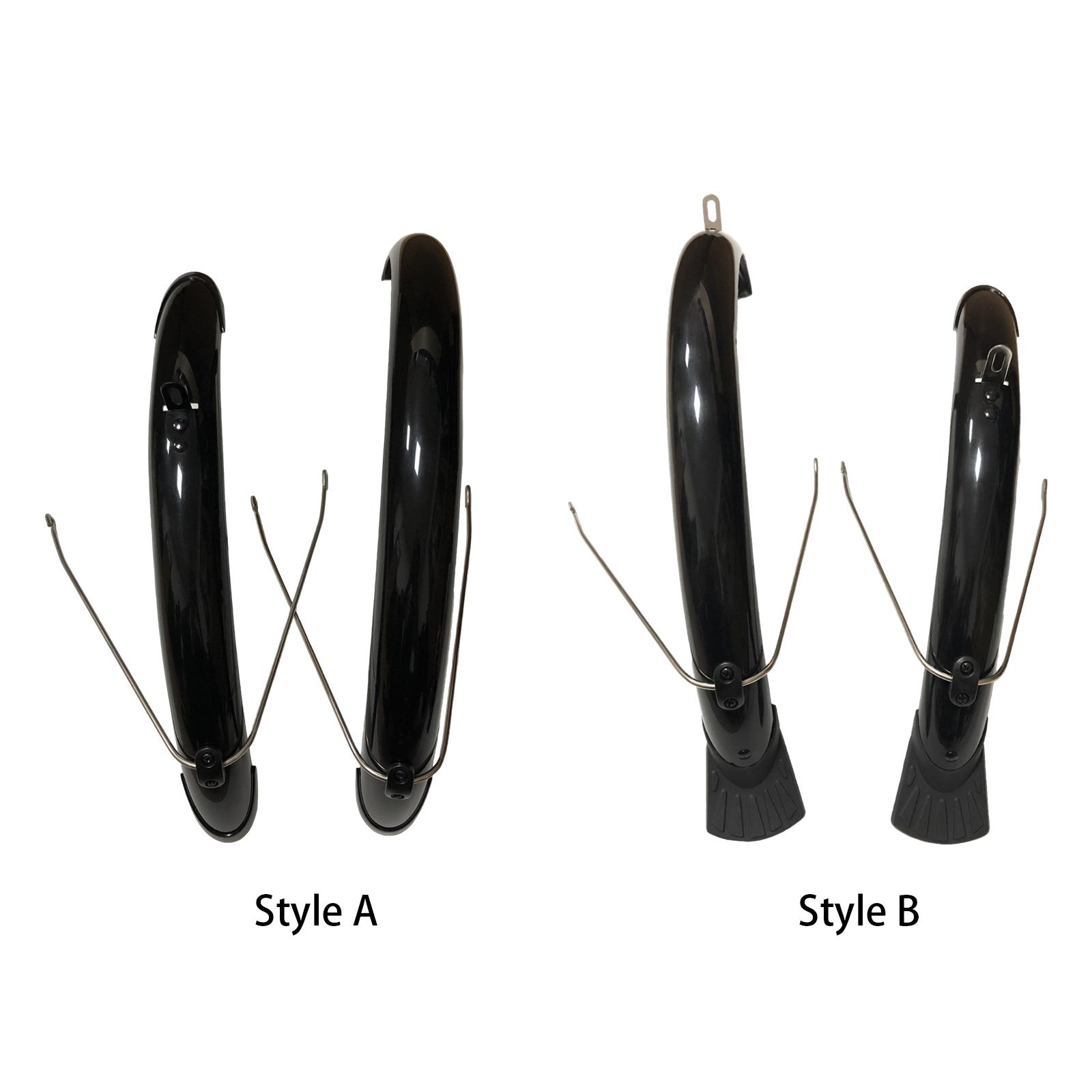 Spatborden voor 20 inch vouwfietswielen, voor- en achterbescherming