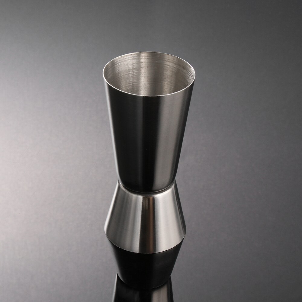 Coqueteleira de aço inoxidável, copo de medida duplo para bebidas, utensílios de cozinha, 15/30ml ou 25/50ml