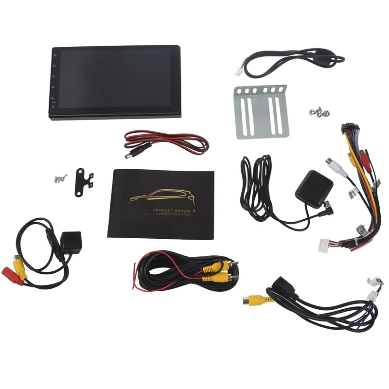 7 tommers 2 din bil gps radiospiller android 8.1 universell radio gps navigasjon o spiller (kamera)