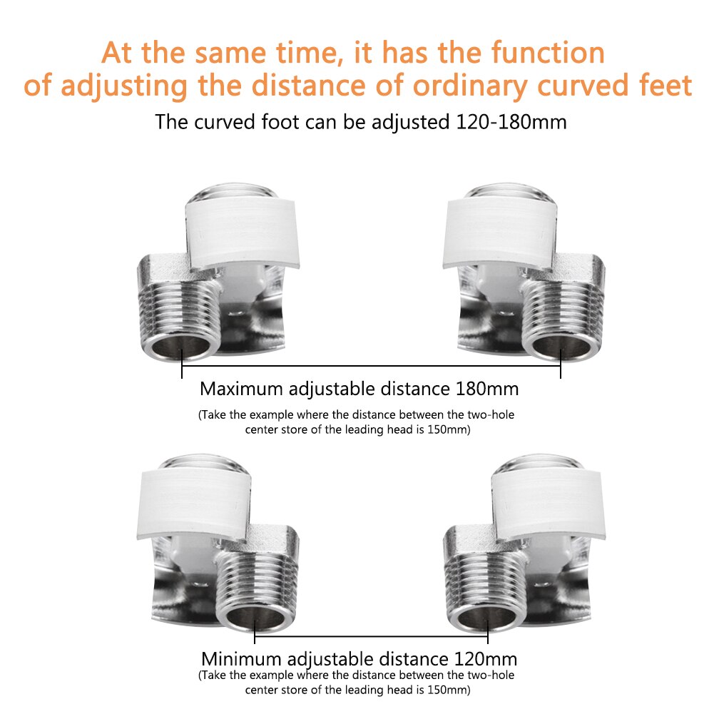 Wasserhahn Griffknopf 2-teilig Universal - Weiß Ersatz Für Küche & Bad