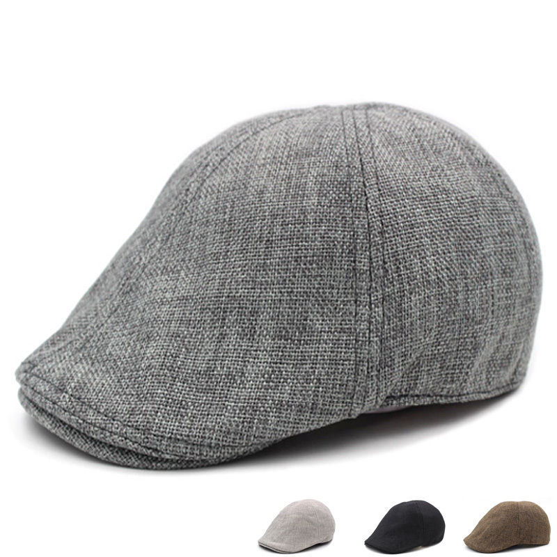 Gorra de hiedra de pico de pato para hombre y mujer, gorro plano para conducir, Golf, Newsboy, EE. UU.