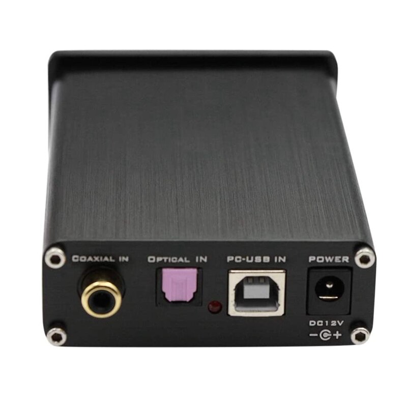 FX-o DAC-X3 Fiber USB Decoder 24Bit 192Khz DAC Headphone Decoder o Amplifiers USB/Coaxial/Optical o US Plug