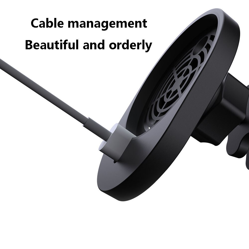 Magnetic Car Charger for Magsafe iPhone 12 Series - 15W Wireless Charging Mount - Vent & Dashboard Holder