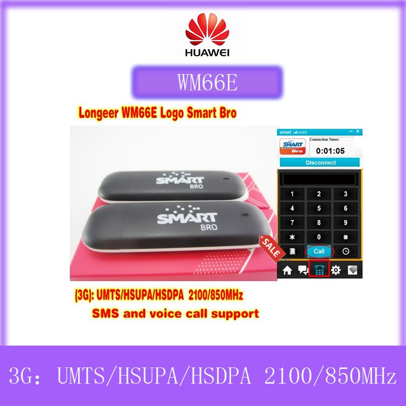 Netwerkkaart/Huawei 3G Draadloze Modem USB Dongle voor Huawei UMG1691