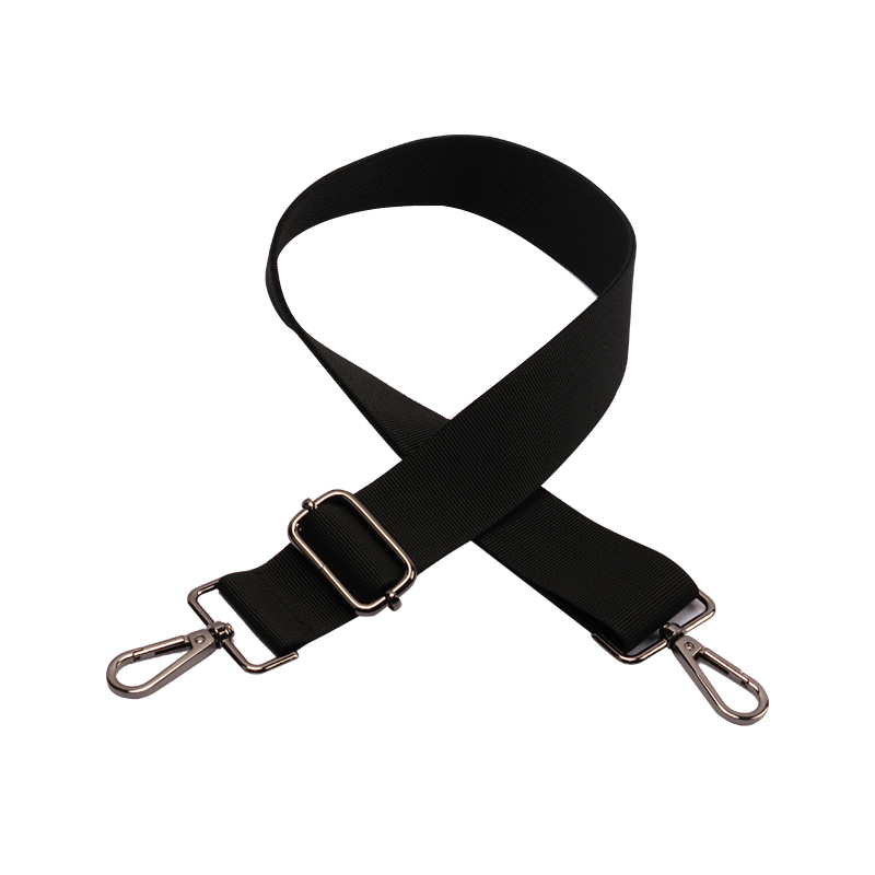 Cinghie per borse in nylon regolabili per borse a tracolla a tracolla da donna Accessori colorati per borse Accessori Cinture: 3/8" / Black