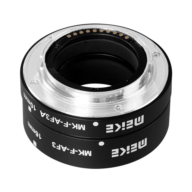 Metalen Auto Focus Macro Extension Tube Voor Fujifilm X-T20 XT2 X-T10 XT3 X100F X-H1 X-A5 X-PRO2 X-A1 X-T1 X-T10 Meike MK-F-AF3 R25