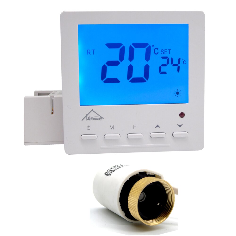Gulvvarme rumtermostat til vandvarme， 3a 220 vac: S505b- ea
