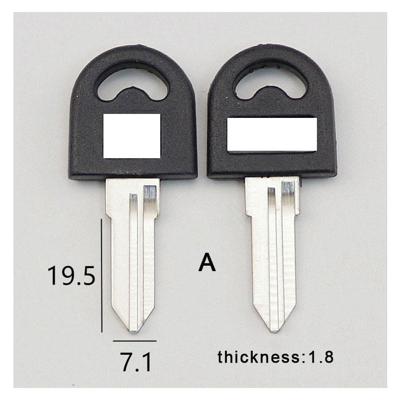 Blanke nøkkelemner egnet for kontorpult, nøkkelemner til postkasseskuff, datapult, arkivskap, nøkkelemner: Multi