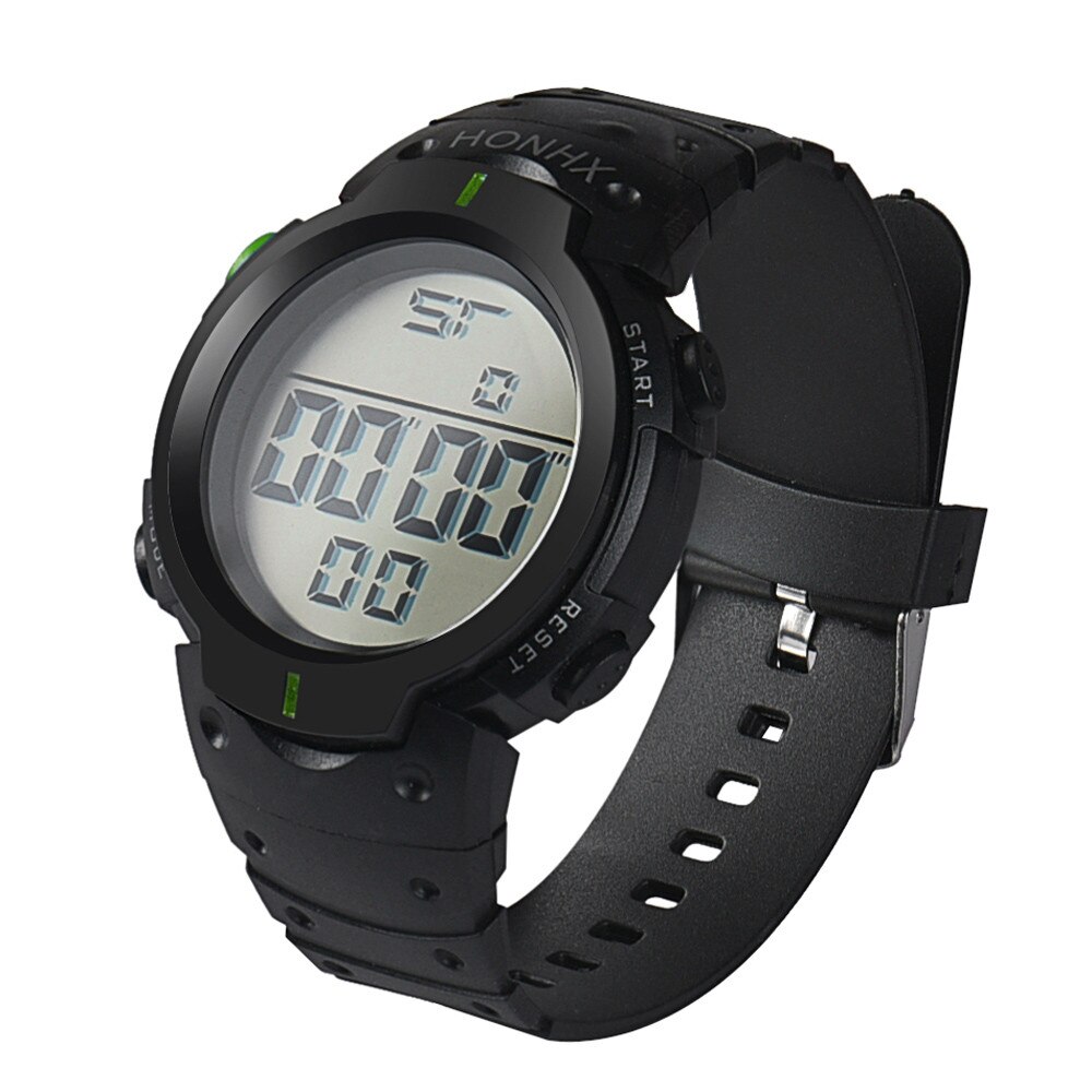 Waterproof Digital Watch Men Boy LCD Digital Stopwatch Date Rubber Sport Wrist Watch Reloj Hombre Relogio Masculino
