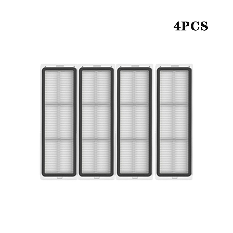 Piezas de repuesto para Robot aspirador Xiaomi X10, accesorios, Cepillo Lateral principal, filtro Hepa, paño de mopa, bolsa para polvo: Verde militar