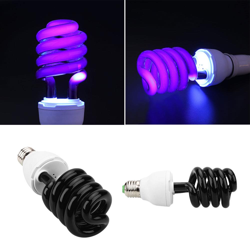 Led pære lys  e27 uv fluorescerende 36w