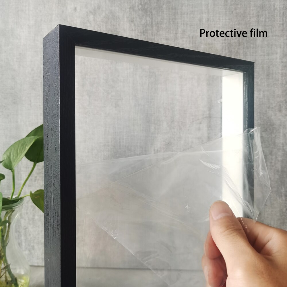 Marco de caja de sombra, marco de fotos de madera de 3cm de profundidad para mostrar trabajos tridimensionales, marco de fotos de madera 3D DIY, decoración de fotos