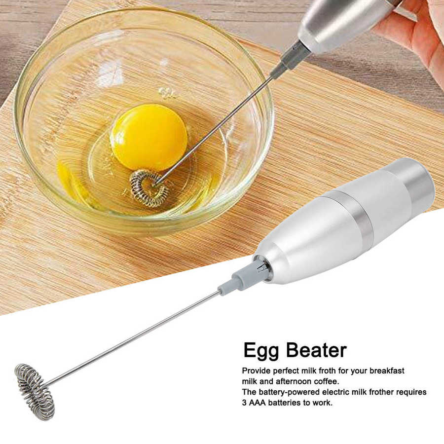 Handheld Milk Frother Foaming Electric Egg Beater Grandado