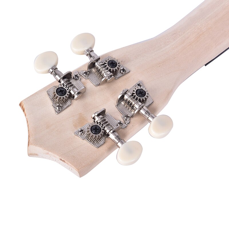 21 zoll Einfache und Spaß DIY Ukulele DIY Bausatz Werkzeug Hawaii Gitarre Handarbeit freundlicher Spielzeug Montage für Amateur