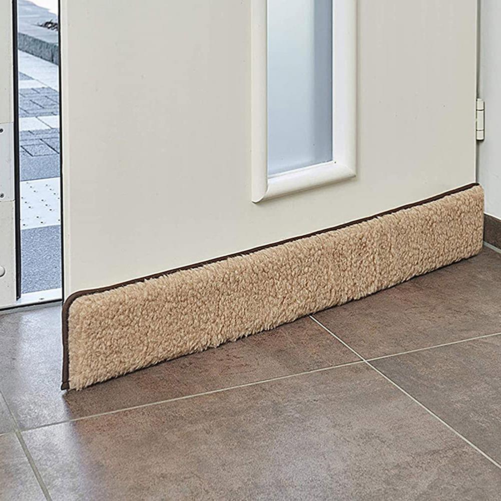 Winter Window Door Bottom Adhesive Sealing Sticker Strip Stickers Door Window Soundproof Foam Adhesive Tape Windproof Dustproof