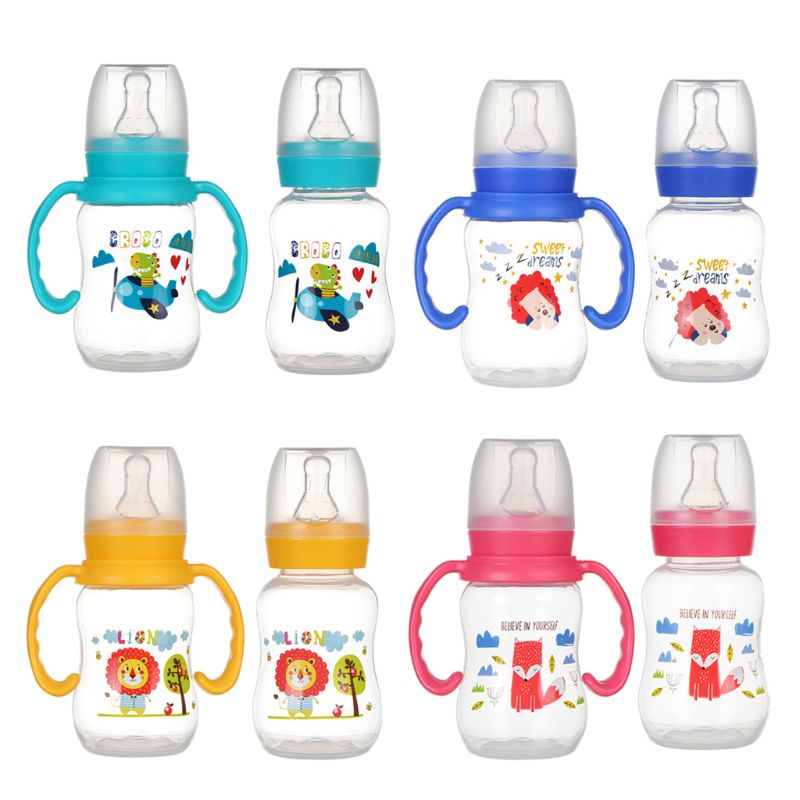 120 Ml Pasgeboren Baby Baby Verpleging Melk Vruchtensap Water Feeding Drink Fles H55B