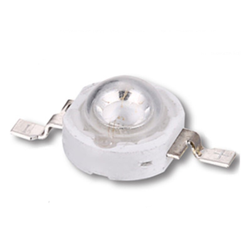 Luz LED de cultivo de 3W, iluminación azul real de 440nm + azul de 470nm, fuente de lámpara artesanal de 10W 20W 30W 50W 100W, Bombilla para cuentas de luz de 3W, 20 Uds.