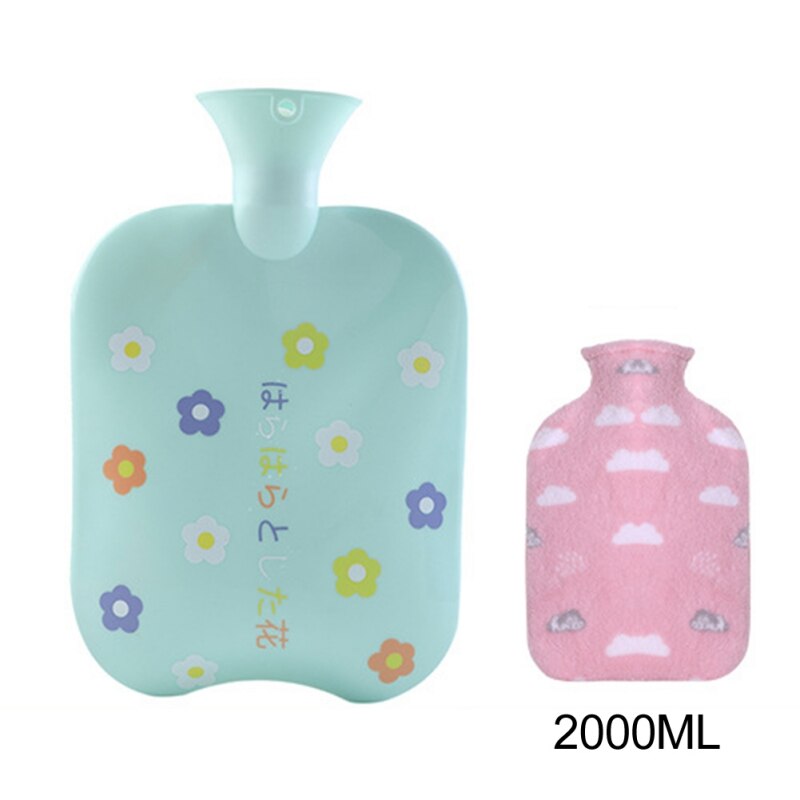 De dibujos animados de mano botella de agua Mini botellas de agua, portátiles mano chicas de mano de bolsillo de bolsas de agua para los estudiantes: BG