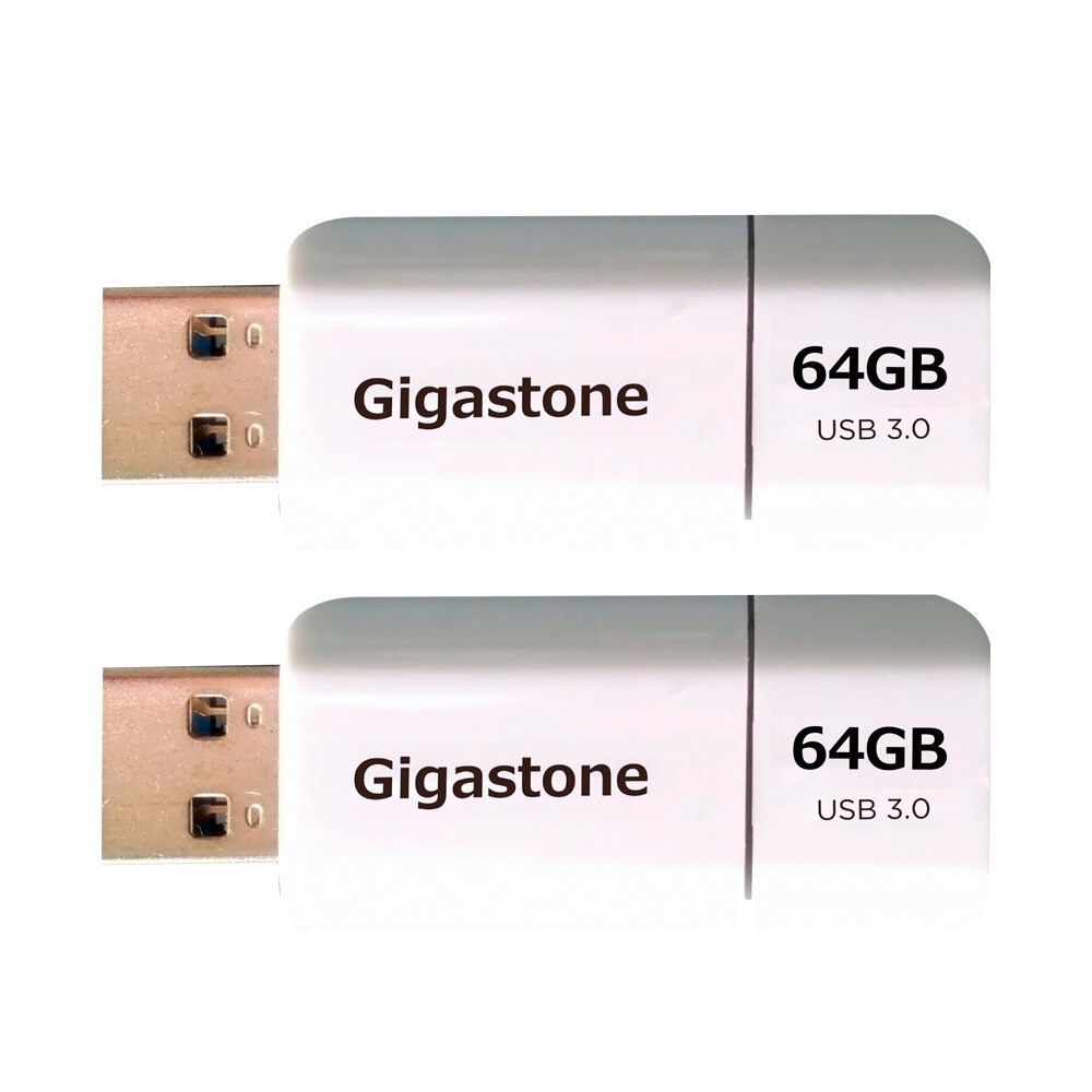 Gigastone Usb3.0 Flash-Drive 2-Pack U-Disk High-Speed 256 Gb 128 Gb 32 Gb 64 Gb Capless Intrekbare Pen Drive