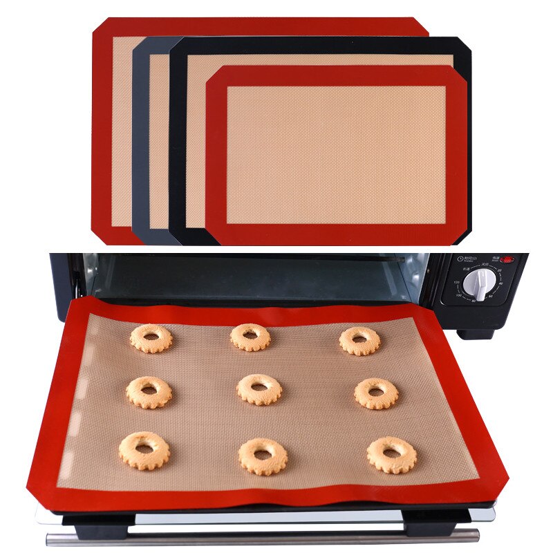 Macaron Non-Stick Silicone Baking Mat Cookie Pad Rolling Dough Mat Baking Gadget Cake Bakeware Pastry Tools for Kitchen Mat