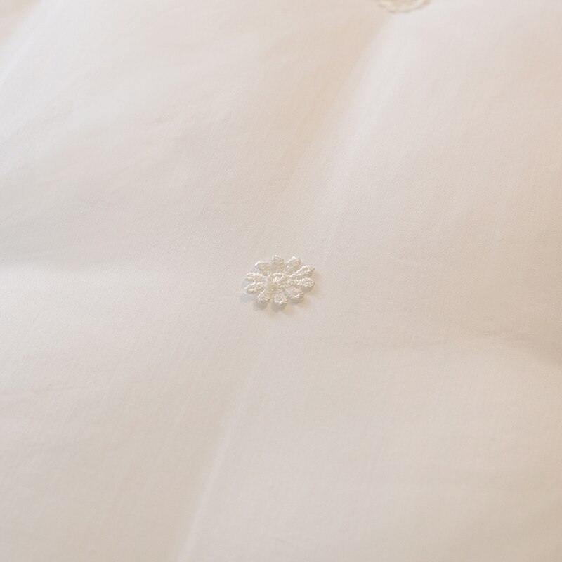 White Solid Double-deck thick Bed Pillows 48x74cm Cotton Polyester Filler Neck Pillow Massage Therapy Bedding Homeuse