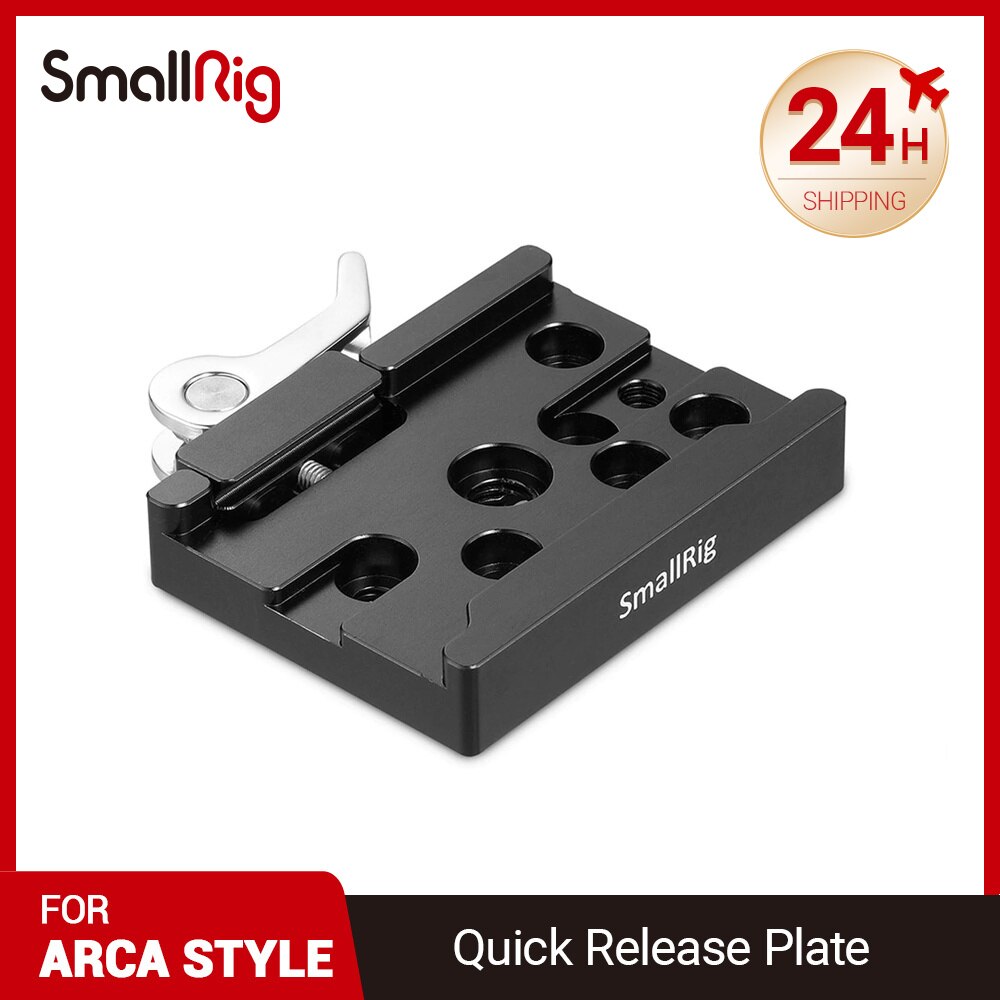 SmallRig – pince de fixation de caméra à dégagement rapide (type Arca Compatible), pour SmallRig A7III L Plate 2122 / GH5 L support 2179, attache 2143