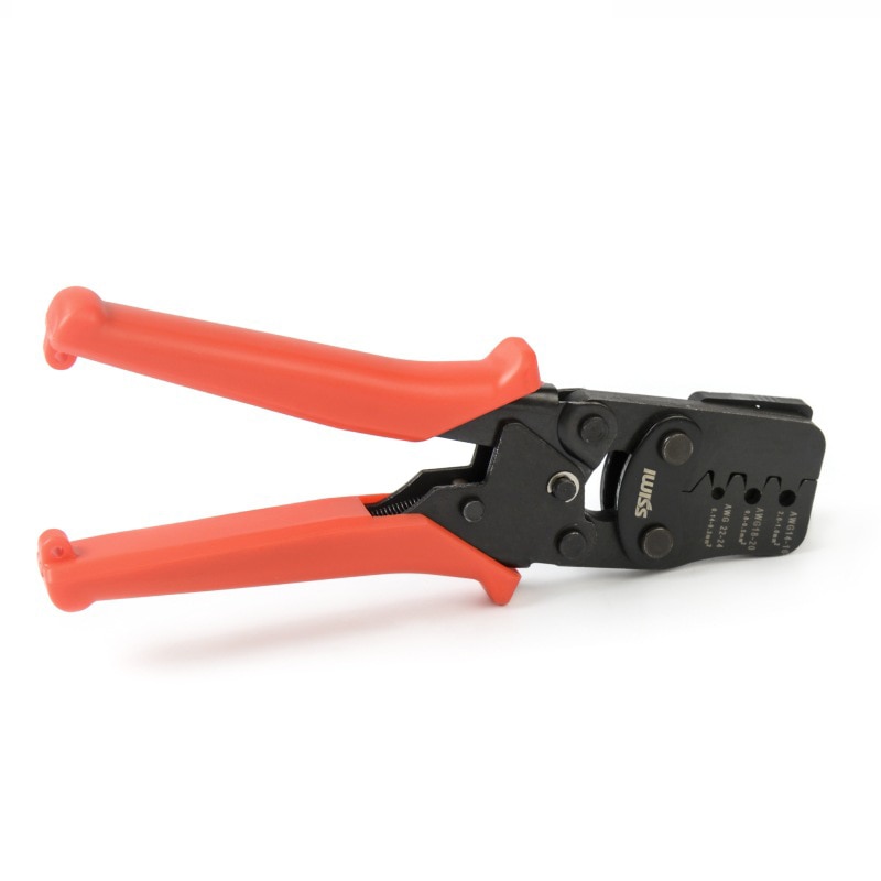 IWISS IWS-1424BN Crimping pliers Delphi Weather Pack Metri-Pack Connectors Crimp Terminals crimper tool 0.14-2.0mm²(24-14AWG)
