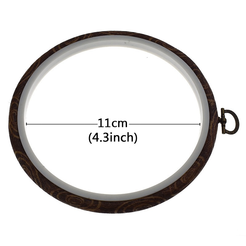 1pc Embroidery Hoop Photo Frame Cross Stitch Hoop Ring Embroidery Circle Sewing Kit Frame Craft For Art Craft Sewing Hang Decor: B