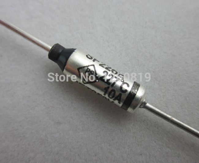 5 PCS SF226E SEFUSE Cutoffs NEC Thermal Fuse 227C 227 Degree 10A 250V