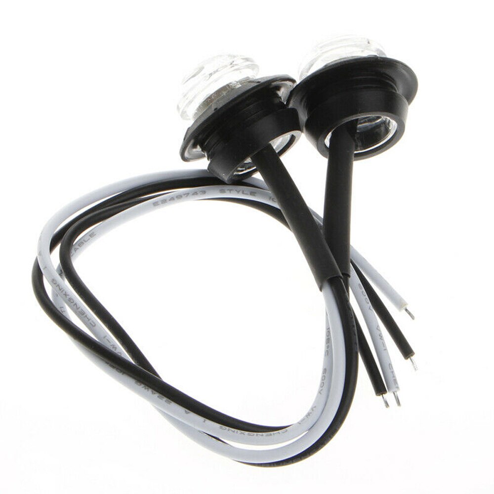 Bulbs Turn Signal Lights Replacement Car Auto 4Pcs Side Marker Built-in