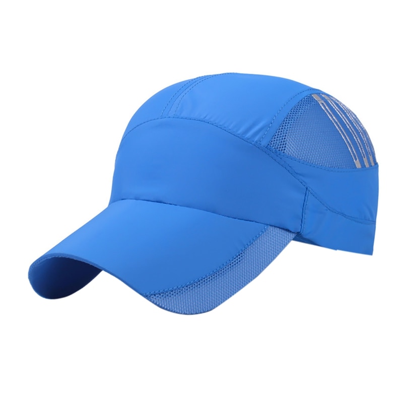 Gorra de protección UV para el sol, gorra deportiva de béisbol para exteriores, para correr, Golf, gorras transpirables con Cierre trasero ajustable